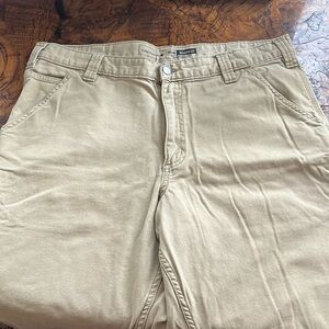 Carhartt Rugged Flex Relaxed Fit Khaki Pants size 36x30